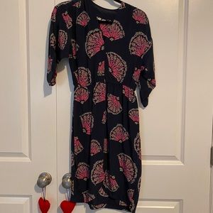 Tucker NYC fan market dress XS